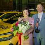 Beata Żurawska-Polkowska i Maksymilian Polkowski - zwycięzcy w kategorii "gospodarstwo małe"